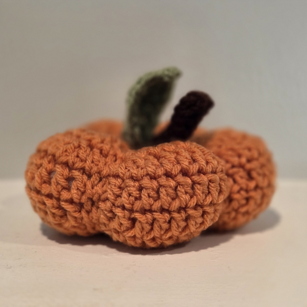 Crochet Little Orange Pumpkin